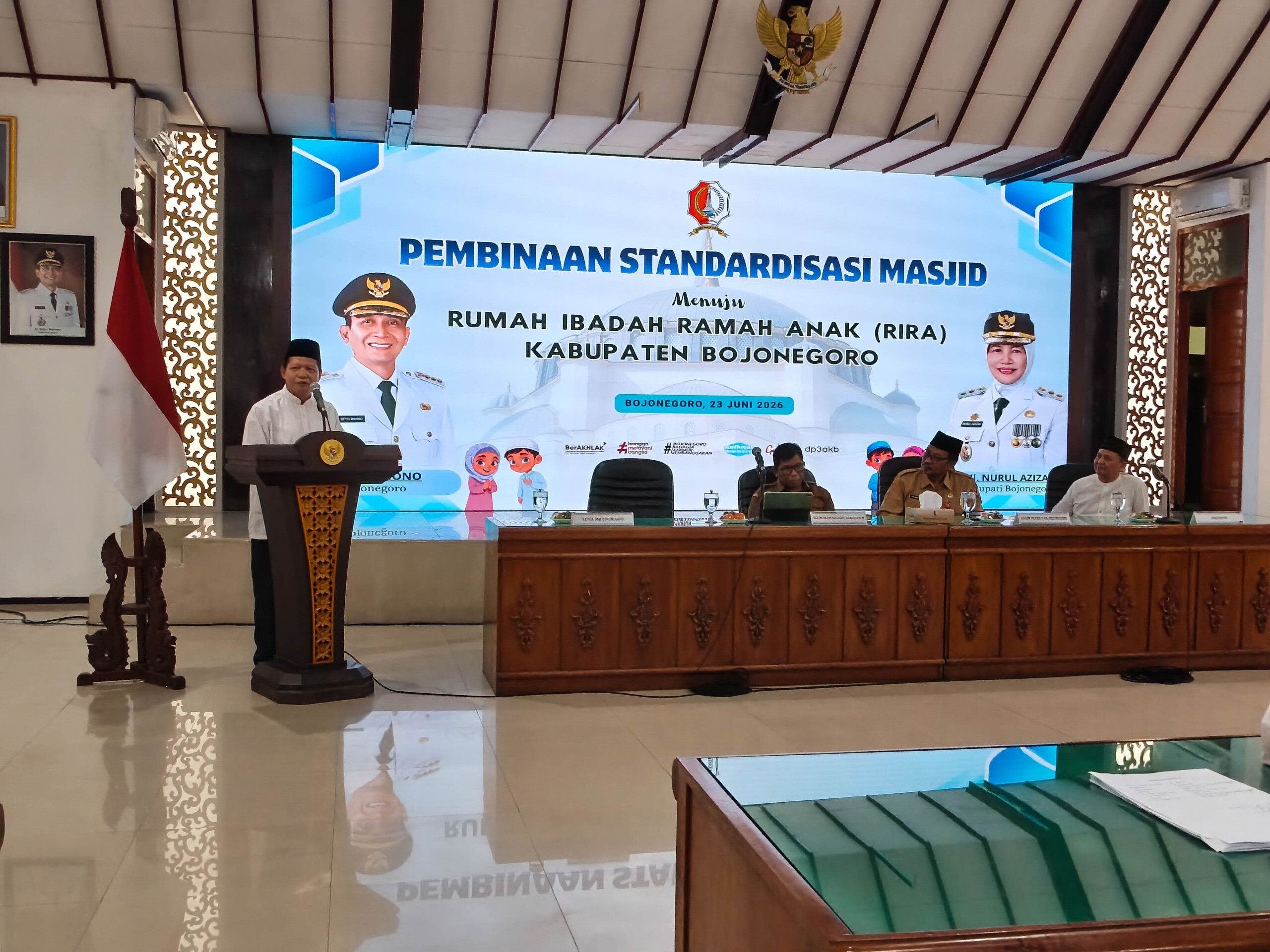 Ketua Pimpinan Daerah DMI Kabupaten Bojonegoro, Hanafi