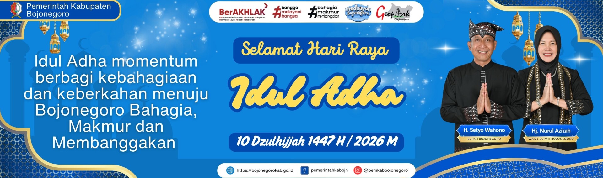 Selamat Hari Raya Idul Adha 10 Dzulhijjah 1447 H/2026 M